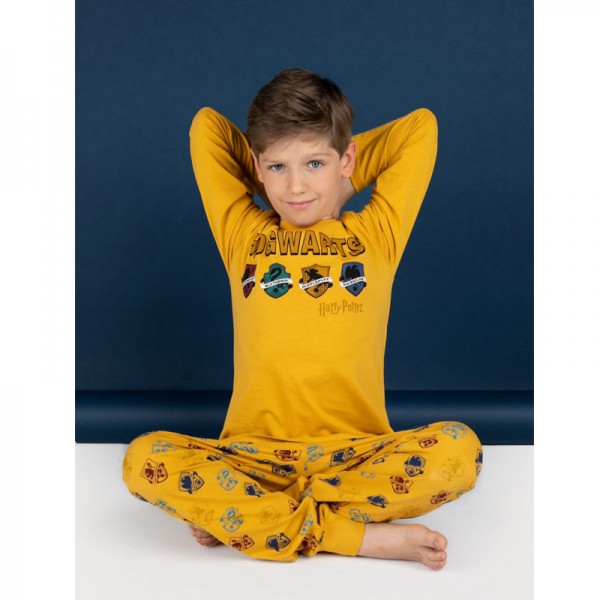 COCCODRILLO LICENCE BOY HARRY POTTER mintás hosszú ujjú pizsama