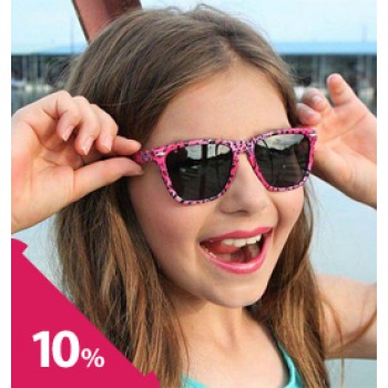 Gyerek napszemüvegek 10% kedvezménnyel!