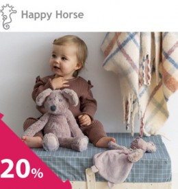 Happy Horse plüssállatkák és szundikendők 20% kedvezménnyel!