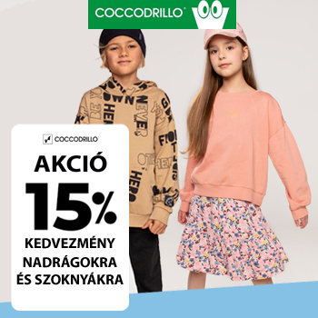 Coccodrillo -15% kedvezmény nadrágokra és szoknyákra!