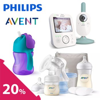 Minden Philips Avent termék 20% kedvezménnyel!
