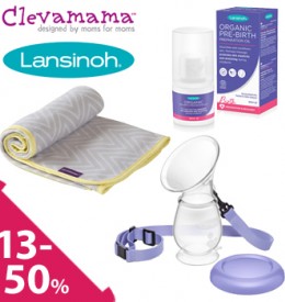 Lansinoh és Clevamama termékek 13-50% kedvezménnyel!