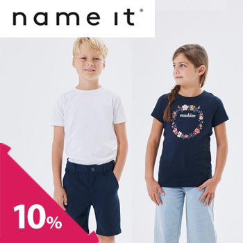 Name it rövid ujjú pólók, shortok és bermudák 10% kedvezménnyel!