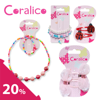Minden Coralico termék 20% kedvezménnyel!
