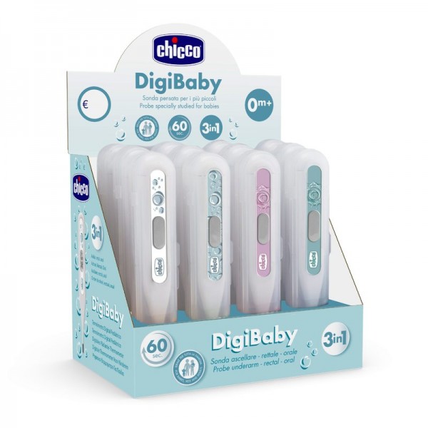 Digi Baby ultra - kicsi digitális hőmérő - 4 féle