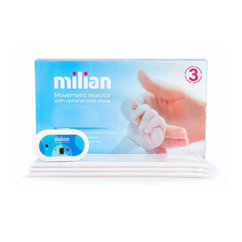 MILIAN Baby Plus légzésfigyelő 3 érzékelőlappal