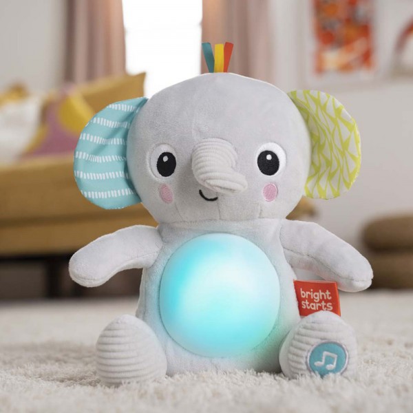  Hug-a-bye Baby plüss zenélő világító elefánt