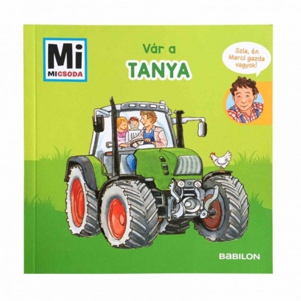 DICKIE TOYS Mi Micsoda képeskönyv traktorral