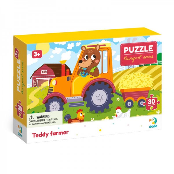  Puzzle - Munkahelyek - Teddy farmer 30 db-os