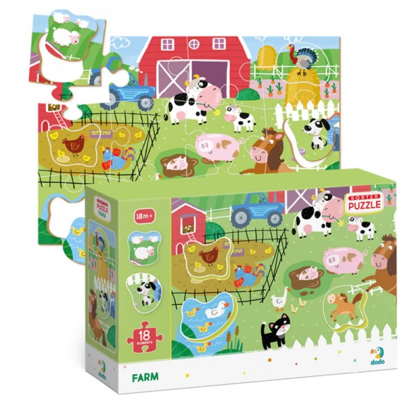  Puzzle - Farm 18 db-os