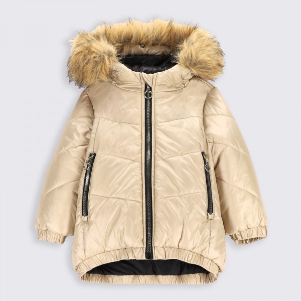  OUTERWEAR GIRL JUNIOR kapucnis téli kabát
