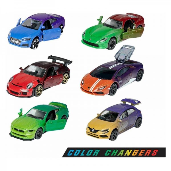 Prémium autók Color Changers - 6 féle
