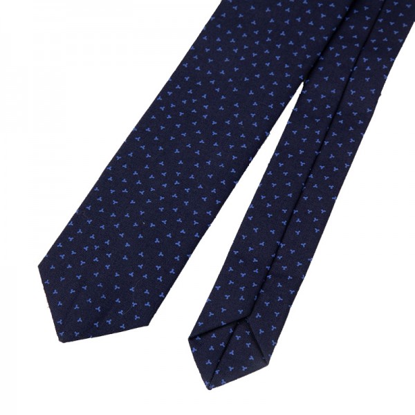 ELEGANT JUNIOR BOY sötétkék mintás nyakkendő