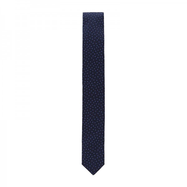 COCCODRILLO ELEGANT JUNIOR BOY sötétkék mintás nyakkendő