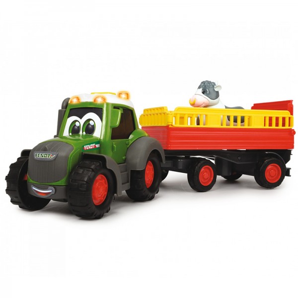 Fendt állatszállító traktor