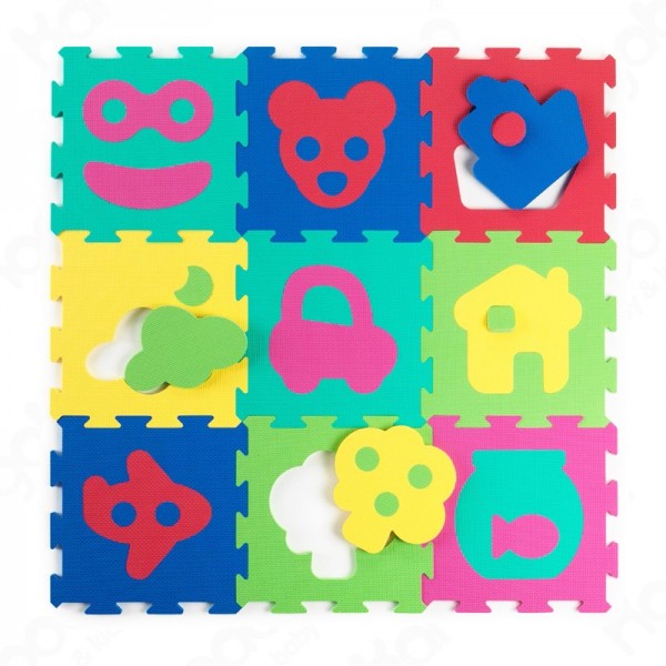 puzzle 9 db-os játszószőnyeg