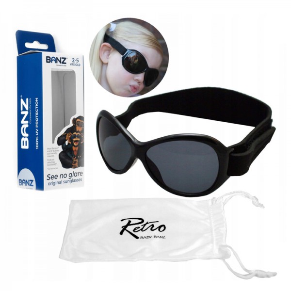 Retro Kidz napszemüveg - Black