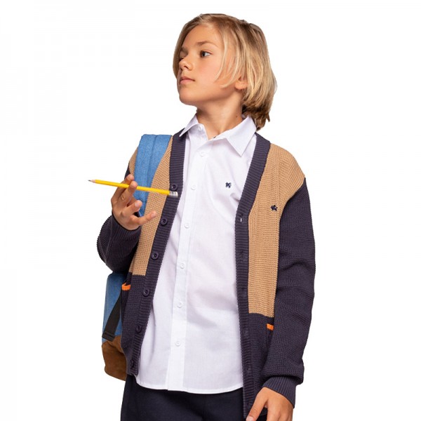 BACK TO SCHOOL BOY ünneplő galléros hosszú ujjú ing