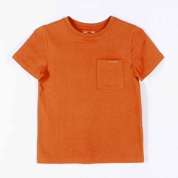 COCCODRILLO BASIC BOY narancssárga rövid ujjú póló