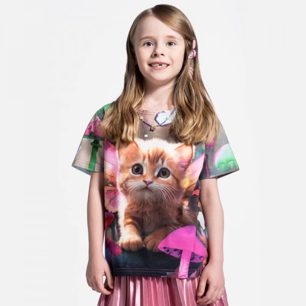DREAM DIARIES GIRL KIDS cicás rövid ujjú póló