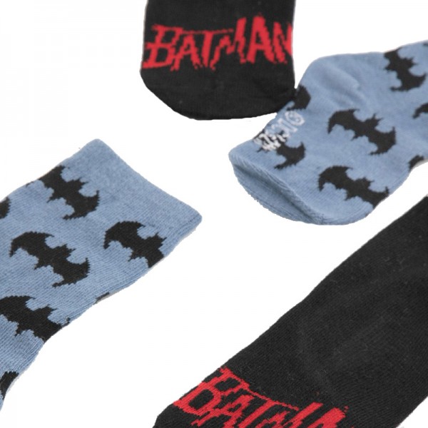 LICENCE BOY BATMAN mintás 2 db színes zokni