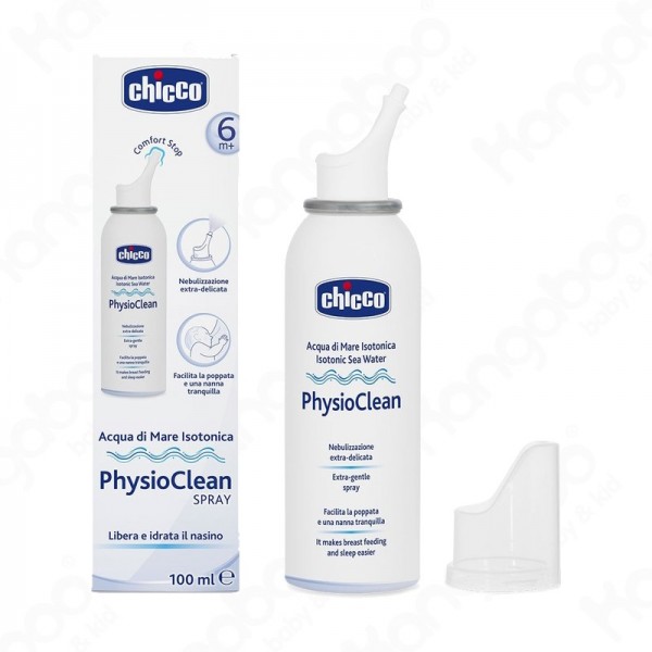 CHICCO PhysioClean tengeri sós orrtisztító spray 100 ml
