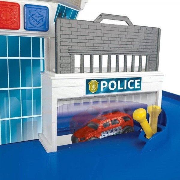 Rendőr- és tűzoltóállomás játékszett