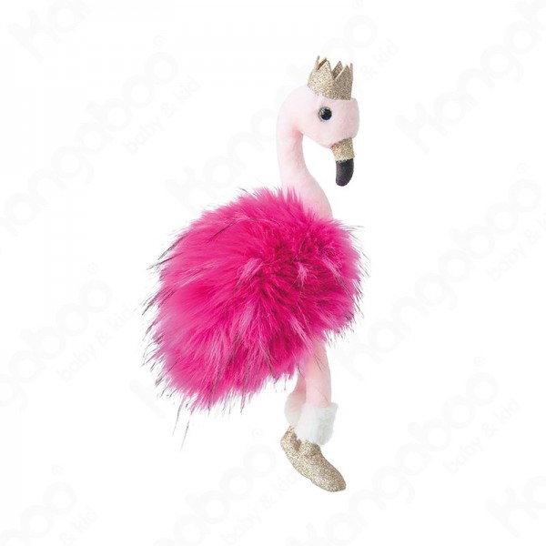 lógólábú Flamingó csillámos pink 30cm