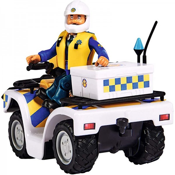 Rendőrségi quad Malcolm figurával