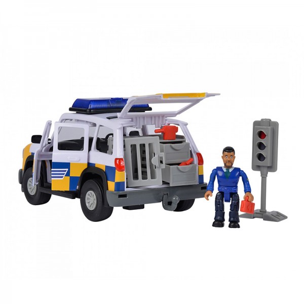 Rendőrségi 4 x 4 terepjáró Malcolm figurával