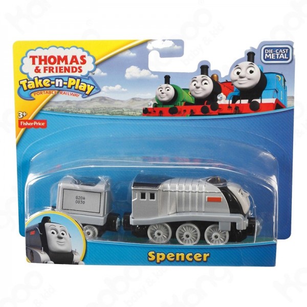 Thomas Take-n-Play Spencer mozdony rakománnyal