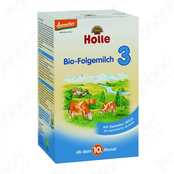 Holle bio 3 tejalapú csecsemő utótej