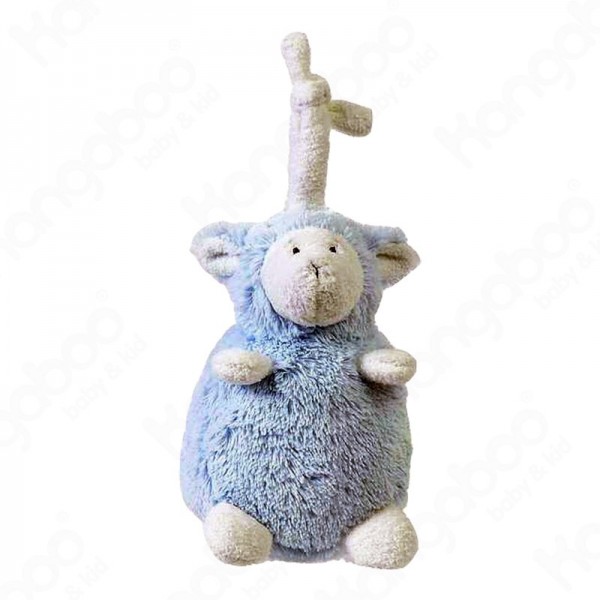 HAPPY HORSE plüss zenélő állat - kék Lammy bárányka