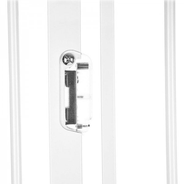 Truus Silm Led ajtórács 75-105 cm toldóval - White