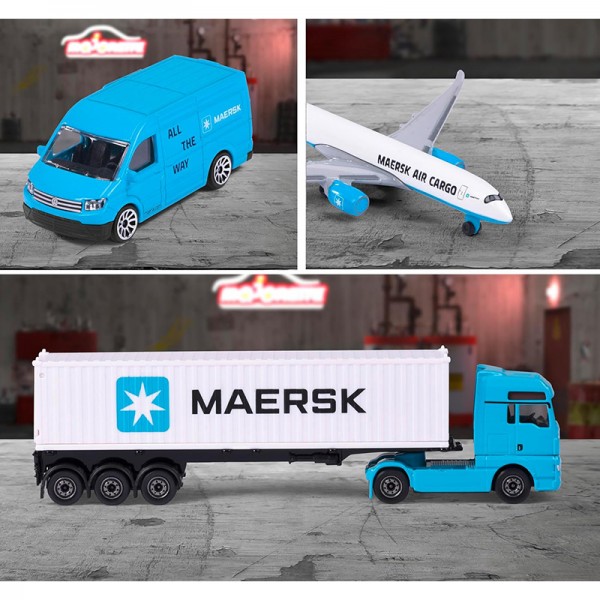 Maersk szállítójárművek - 3 féle