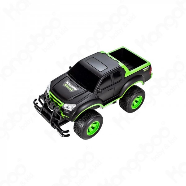 távirányítós autó zöld-fekete