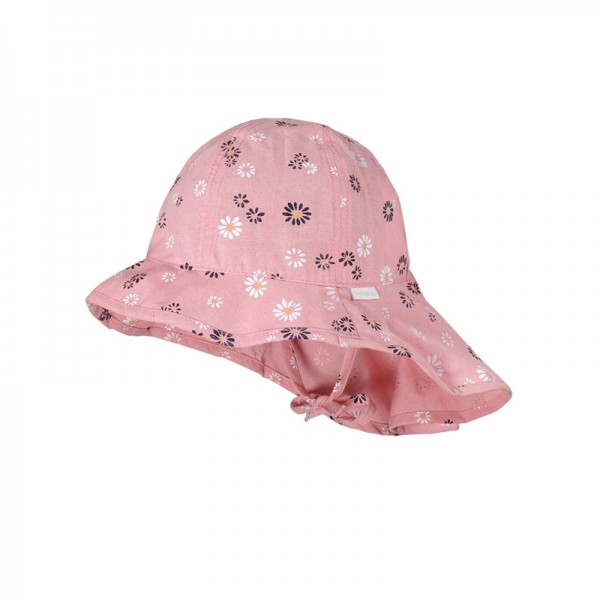 mintás lány szafari vászon kalap - UV15