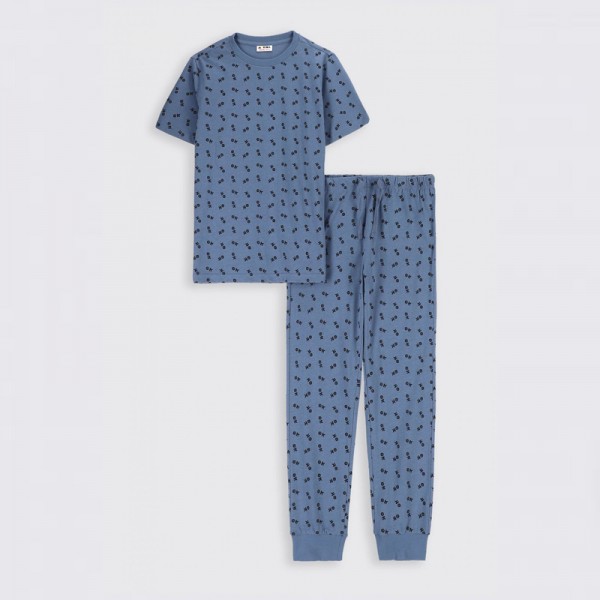 PYJAMAS mintás rövid ujjú pizsama