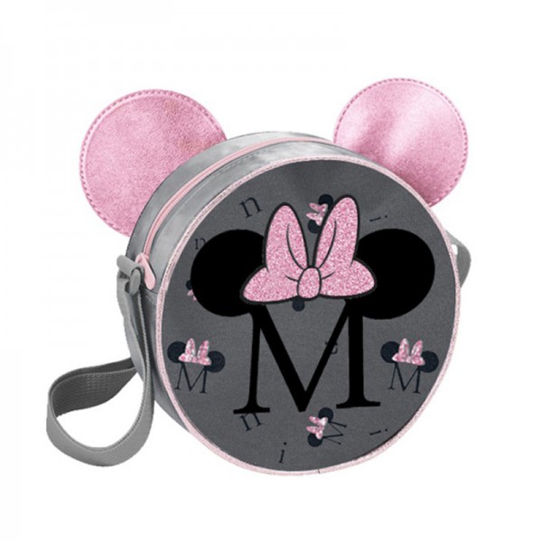 Minnie - lány kerek táska - 16 x 16 x 6 cm