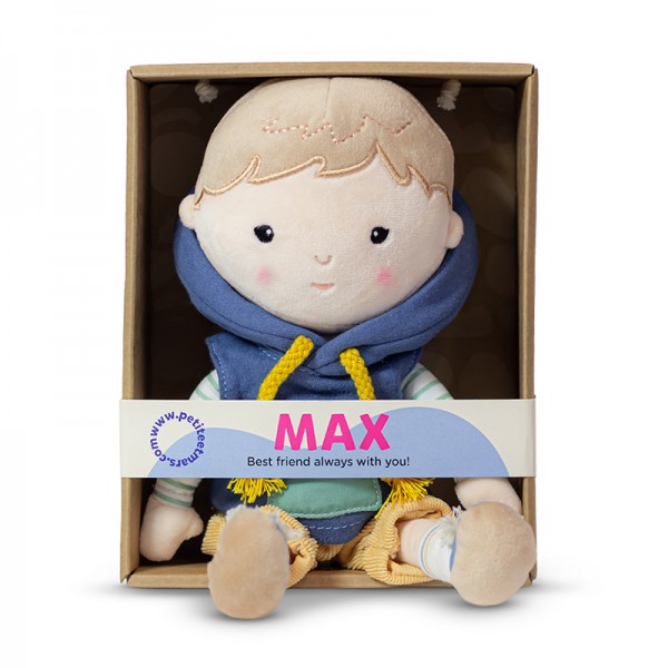 Max plüss játékbaba 35cm