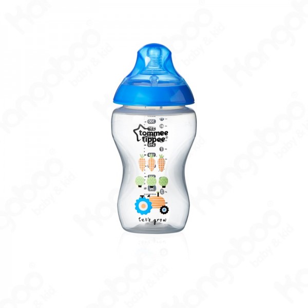 BPA-mentes cumisüveg - 340ml - közepes nyílású cumival