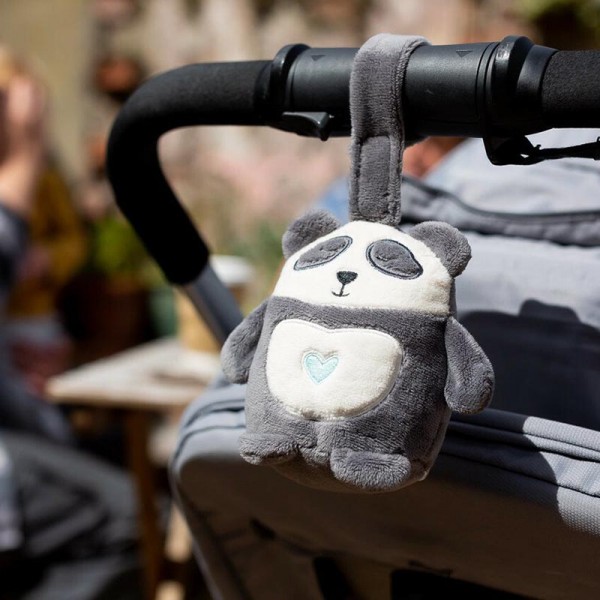 Mini Pip Panda - zenélő világító plüss sírásérzékelővel